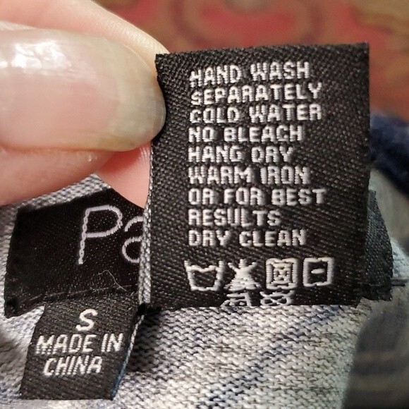 Dress by Papillon Aztec Style Design in Black and Gray Size Small - Picture 6 of 6